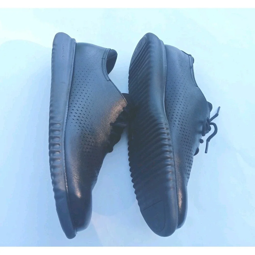 Cole Haan Men's 2.0 Zero Grand Laser Wingtip Oxford‎ Black Sneakers Sz 9M